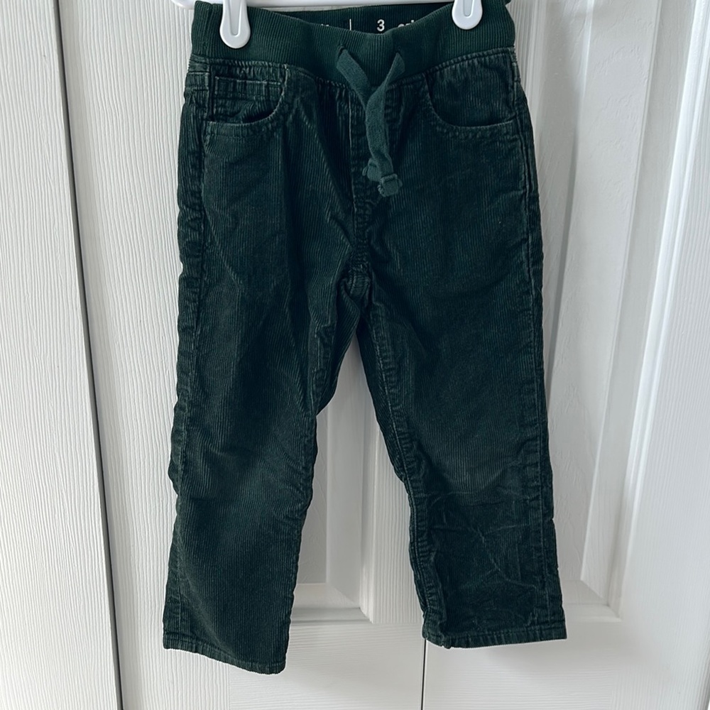 Gap Kids Green Corduroy Pants